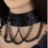 Joy Jewels Collier à pointes Piky Noir